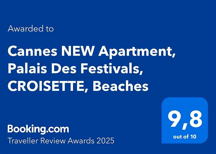 Cannes New Apartment, Palais Des Festivals, Croisette, Beaches